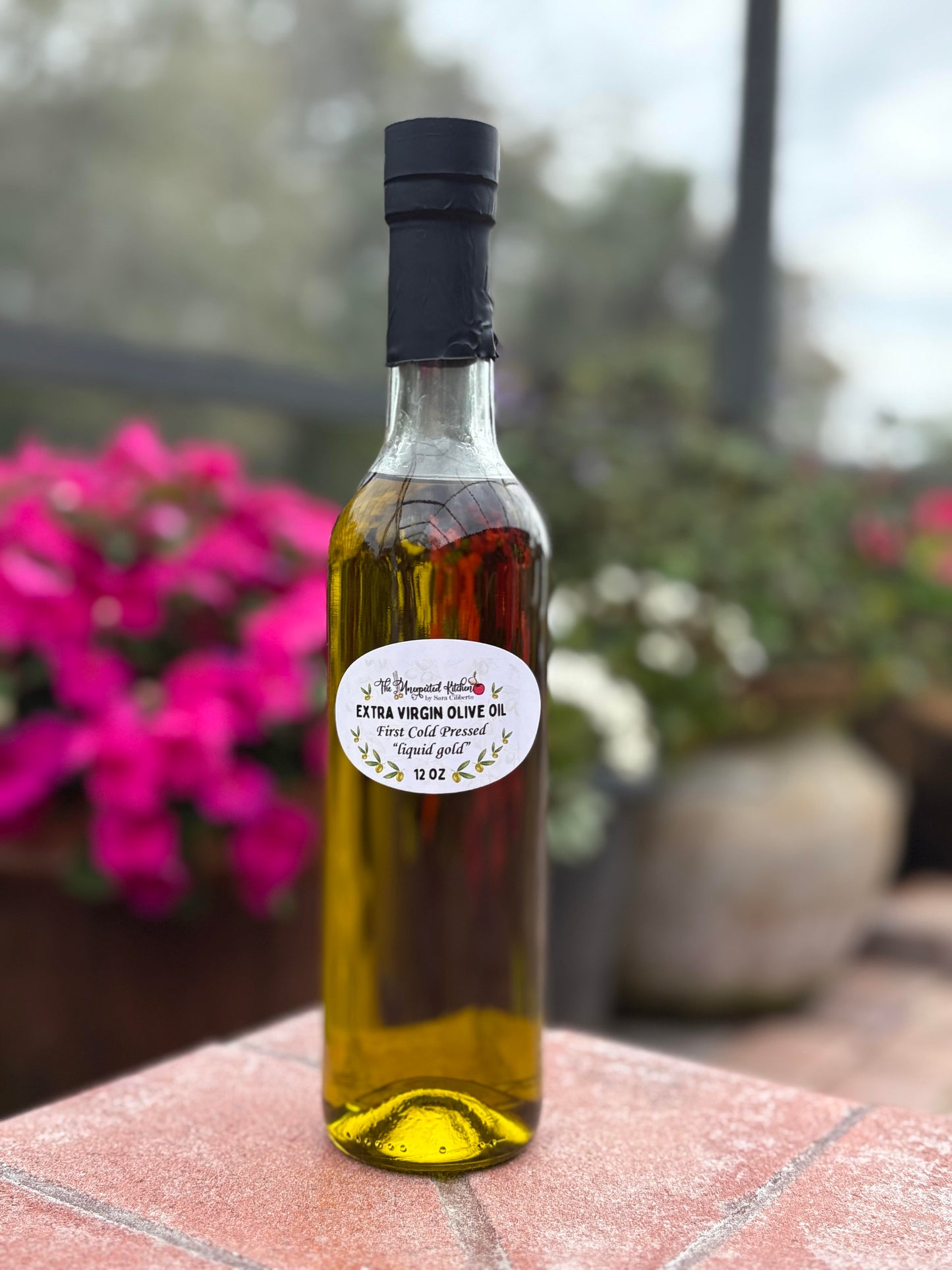 First-Pressed Extra Virgin Olive Oil