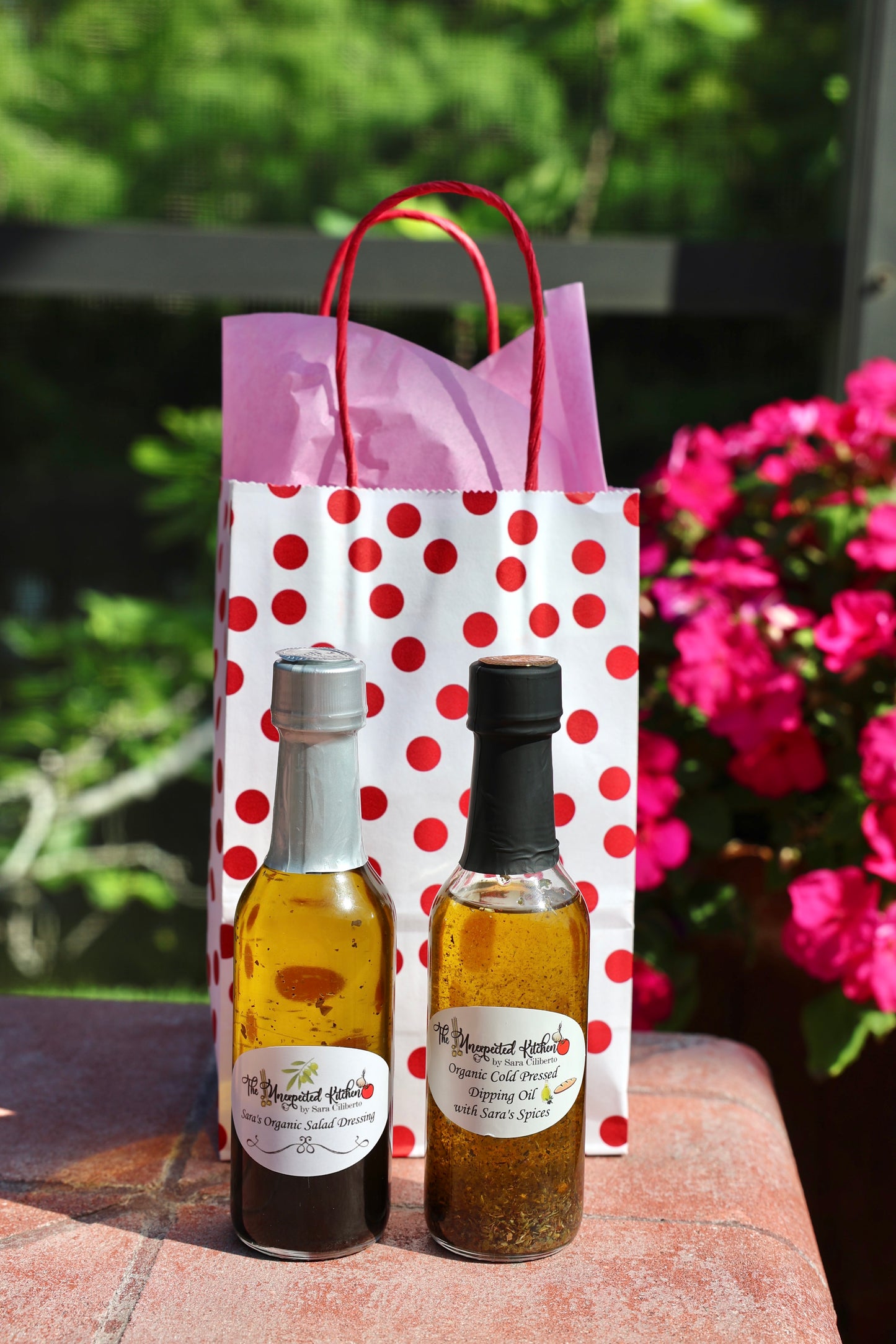 Easter Basket Option 1: Salad Dressing and Dipping Oil